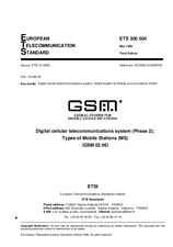 Standard ETSI ETS 300504-ed.3 30.5.1996 preview