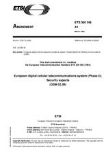 Standard ETSI ETS 300506-ed.1/Amd.1 6.4.1995 preview