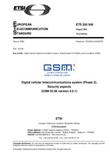 Standard ETSI ETS 300506-ed.3 29.8.2000 preview