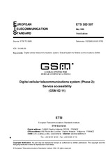 Standard ETSI ETS 300507-ed.3 28.5.1996 preview