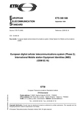 Standard ETSI ETS 300508-ed.1 12.9.1994 preview