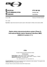 Standard ETSI ETS 300508-ed.4 28.11.2000 preview