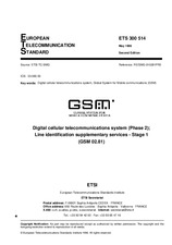 Standard ETSI ETS 300514-ed.2 28.5.1996 preview