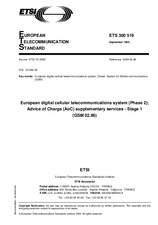 Standard ETSI ETS 300519-ed.1 12.9.1994 preview
