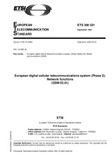 Standard ETSI ETS 300521-ed.1 12.9.1994 preview