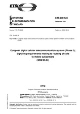 Standard ETSI ETS 300524-ed.1 12.9.1994 preview