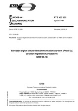 Standard ETSI ETS 300530-ed.1 12.9.1994 preview