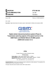 Standard ETSI ETS 300540-ed.3 30.6.1998 preview