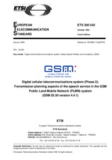 Standard ETSI ETS 300540-ed.4 30.10.1998 preview