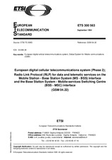 Standard ETSI ETS 300563-ed.1 12.9.1994 preview