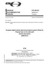 Standard ETSI ETS 300573-ed.3 6.10.1995 preview