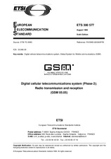 Standard ETSI ETS 300577-ed.6 30.8.1996 preview