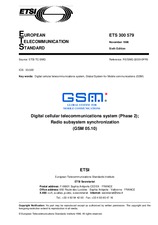Standard ETSI ETS 300579-ed.6 30.11.1996 preview