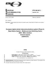 Standard ETSI ETS 300587-1-ed.1 12.9.1994 preview