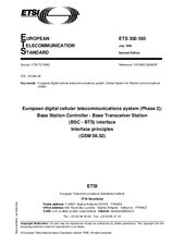Standard ETSI ETS 300593-ed.2 15.7.1995 preview