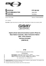 Standard ETSI ETS 300593-ed.3 15.1.1996 preview