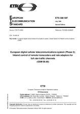 Standard ETSI ETS 300597-ed.2 15.7.1995 preview
