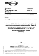 Standard ETSI ETS 300603-ed.1 12.9.1994 preview