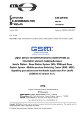 Standard ETSI ETS 300605-ed.3 30.5.1998 preview