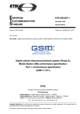 Standard ETSI ETS 300607-1-ed.2 30.11.1996 preview