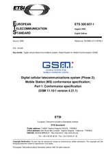 Standard ETSI ETS 300607-1-ed.8 31.8.1998 preview