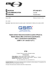 Standard ETSI ETS 300607-1-ed.14 28.6.2000 preview