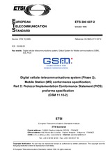 Standard ETSI ETS 300607-2-ed.1 15.10.1996 preview
