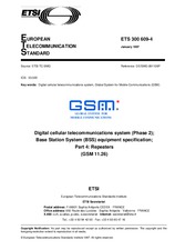 Standard ETSI ETS 300609-4-ed.1 31.1.1997 preview