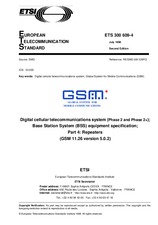 Standard ETSI ETS 300609-4-ed.2 15.7.1998 preview