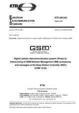 Standard ETSI ETS 300624-ed.1 30.8.1996 preview