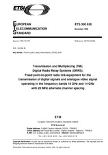 Preview ETSI ETS 300638-ed.1 15.11.1996