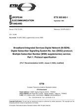 Standard ETSI ETS 300662-1-ed.1 15.9.1996 preview