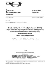 Preview ETSI ETS 300666-1-ed.1 15.9.1996