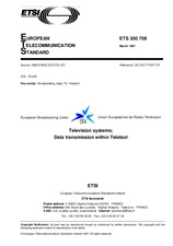 Preview ETSI ETS 300708-ed.1 31.3.1997