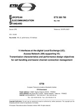 Standard ETSI ETS 300795-ed.1 31.5.1998 preview