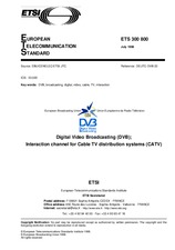 Standard ETSI ETS 300800-ed.1 31.7.1998 preview