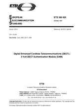 Preview ETSI ETS 300825-ed.1 15.10.1997