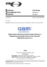 Standard ETSI ETS 300908-ed.3 31.12.1997 preview