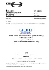 Standard ETSI ETS 300940-ed.8 28.4.2000 preview