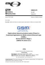 Standard ETSI GTS GSM 02.78-V5.2.1 30.7.1997 preview
