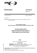 Standard ETSI I-ETS 300044-ed.1/Cor.1 15.10.1993 preview