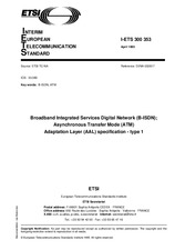 Standard ETSI I-ETS 300353-ed.1 15.4.1995 preview