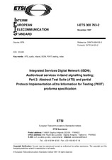 Standard ETSI I-ETS 300763-2-ed.1 19.8.1997 preview