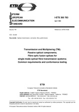 Standard ETSI I-ETS 300783-ed.1 15.4.1998 preview