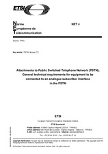 Standard ETSI NET 004-ed.1 20.6.1994 preview