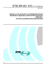 WITHDRAWN ETSI SR 001470-V1.1.3 17.3.2000 preview