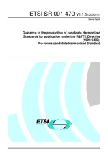 WITHDRAWN ETSI SR 001470-V1.1.4 29.8.2000 preview