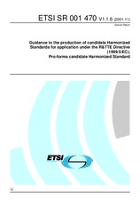 WITHDRAWN ETSI SR 001470-V1.1.5 7.11.2000 preview