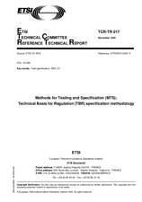 Preview ETSI TCRTR 017-ed.1 23.11.1993