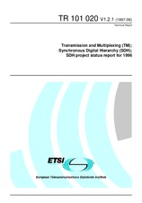 Standard ETSI TR 101020-V1.2.1 30.6.1997 preview
